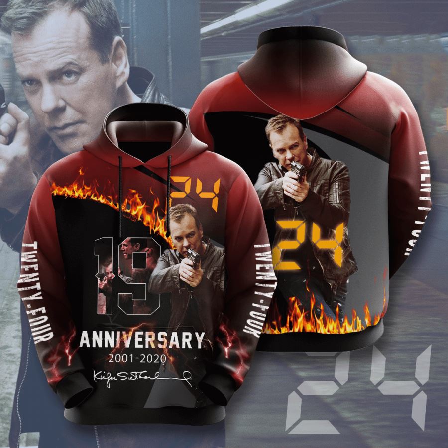 24 Tv Series Custom Hoodie 3D
