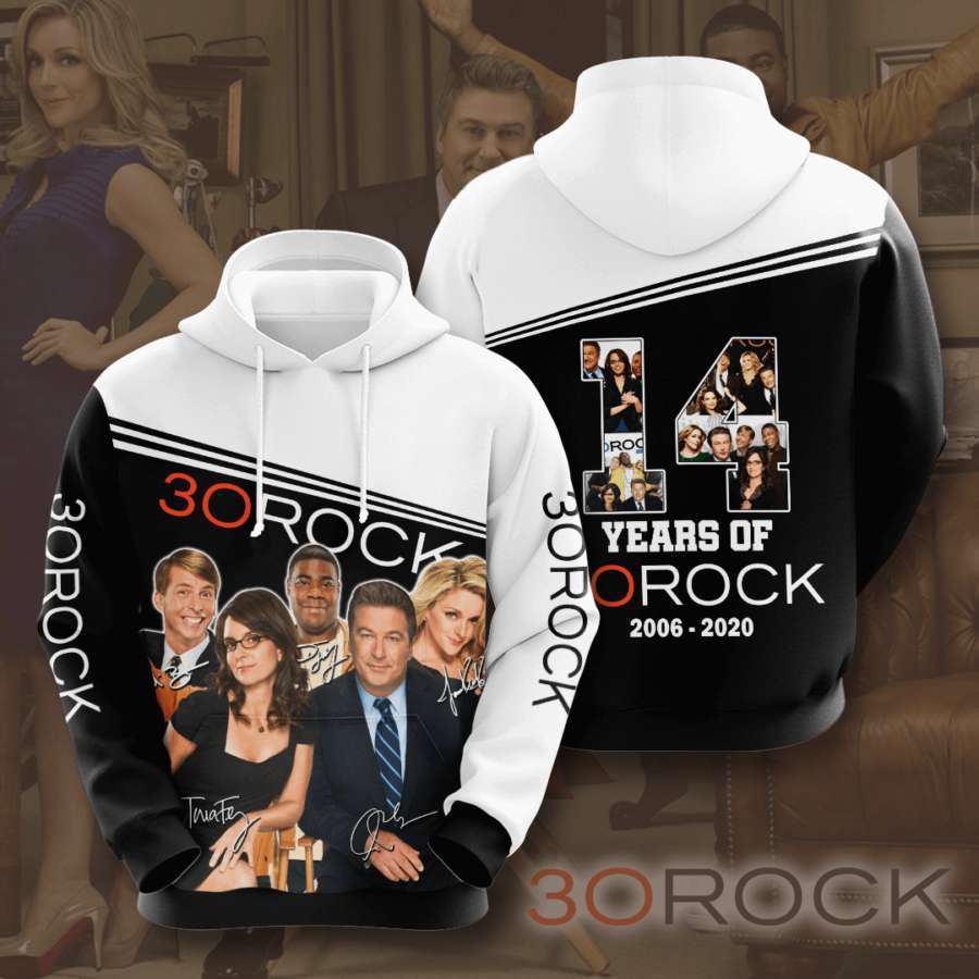 30 Rock Custom Hoodie 3D