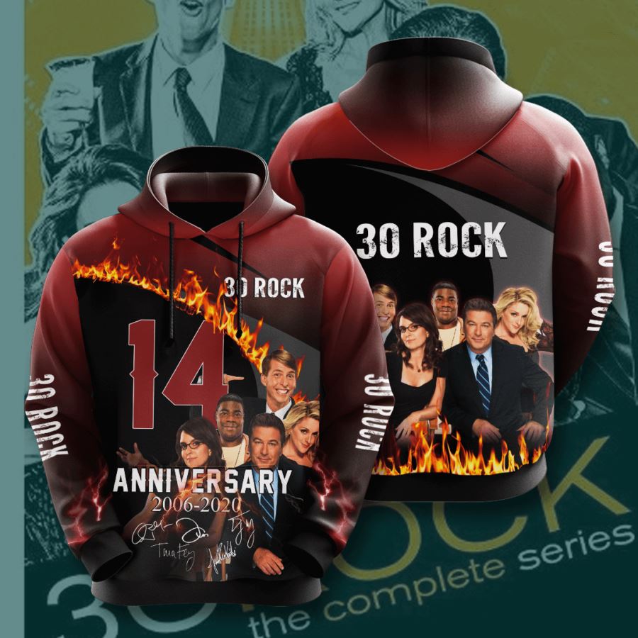 30 Rock Custom Hoodie 3D