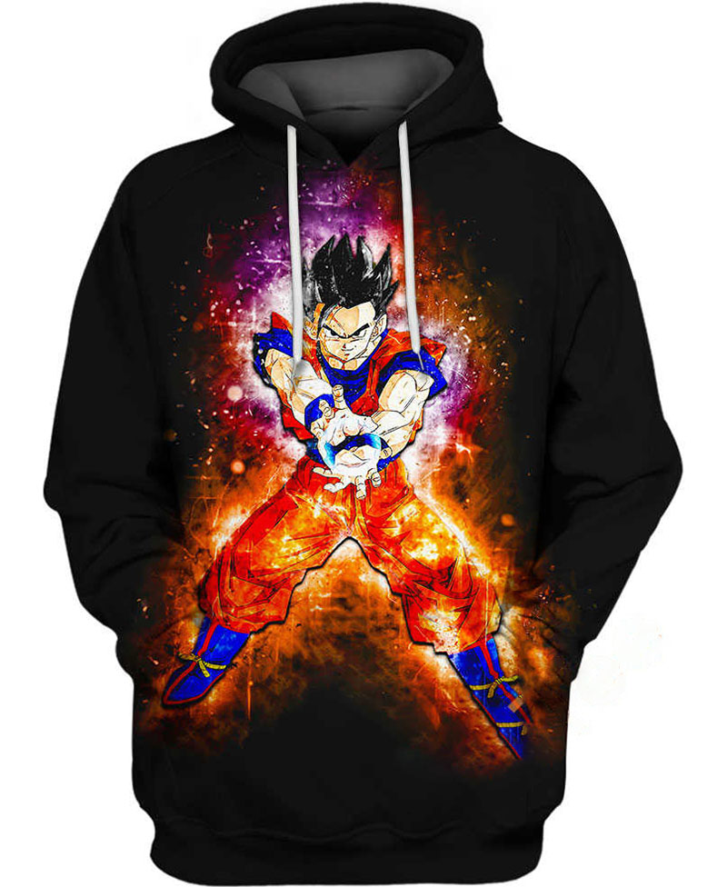 A Half-breed Saiyan Hoodie 3D