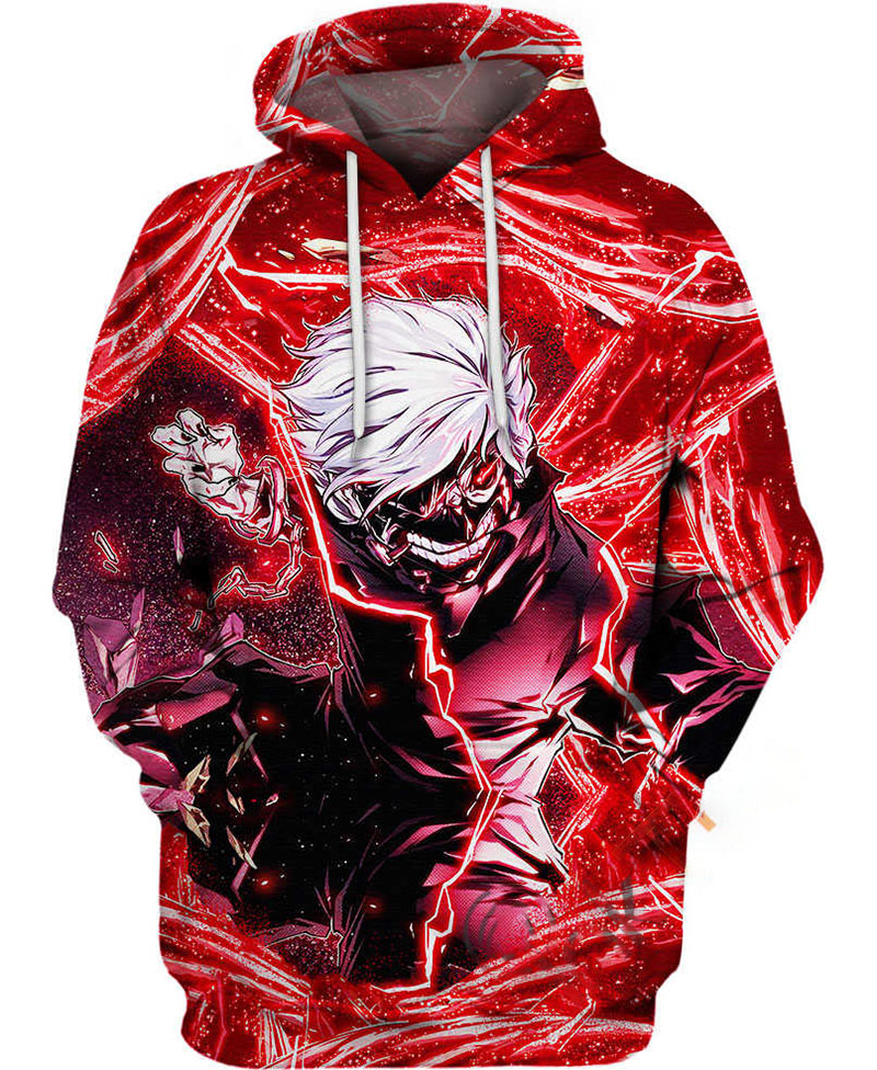 A Uncontrollable Kagune Hoodie 3D