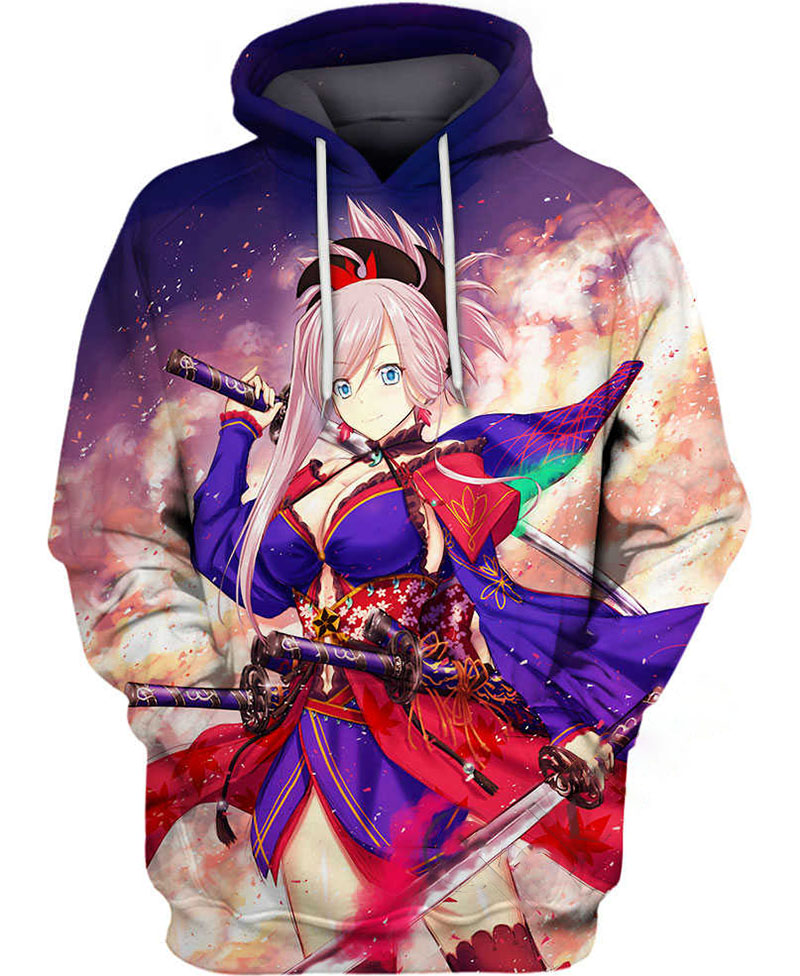 A Vibrant Flower Of Tengen Hoodie 3D