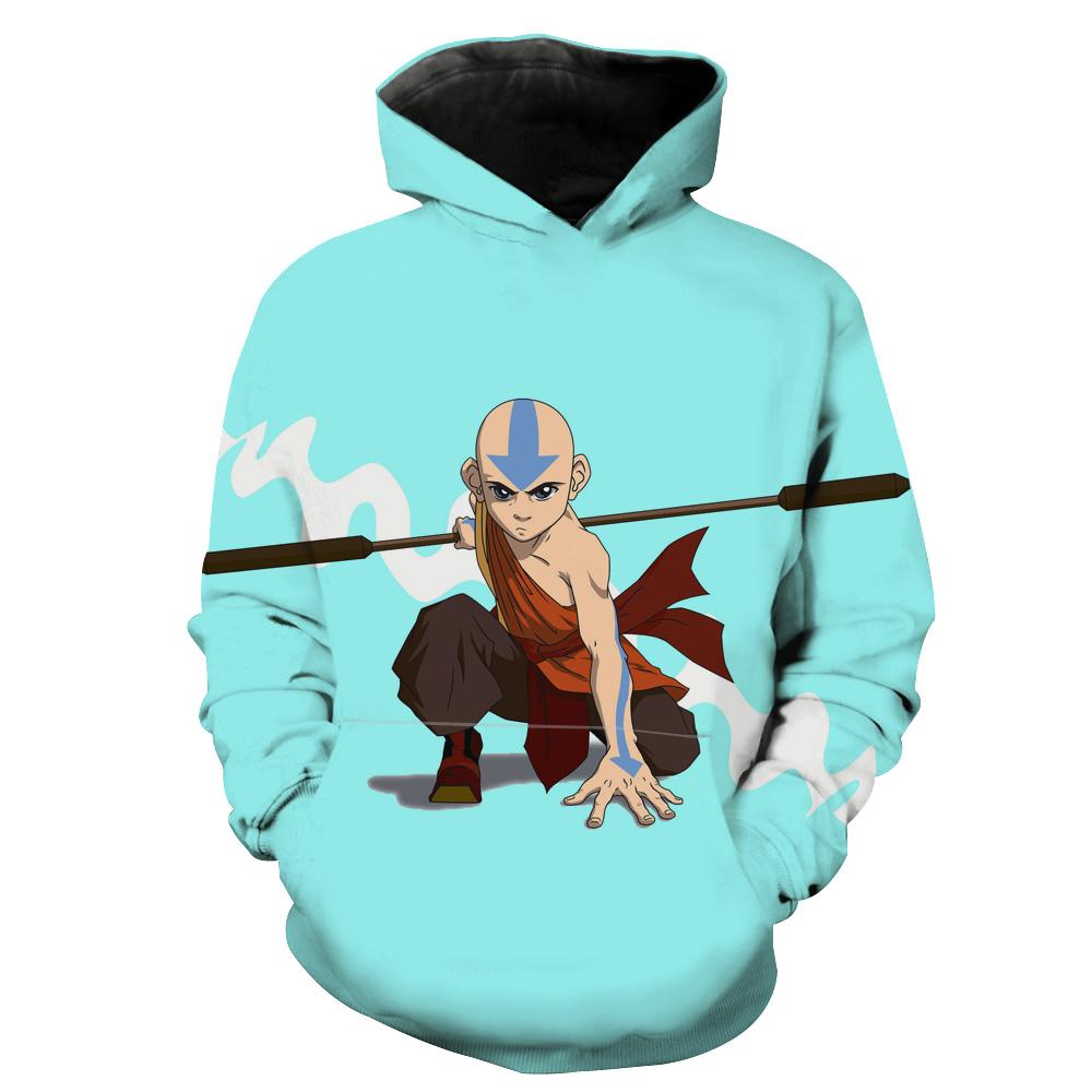 Aang Cute Aang Avatar Last Airbender Hoodie 3D