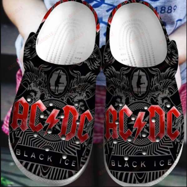 Ac-dc Crocs Clog Shoes