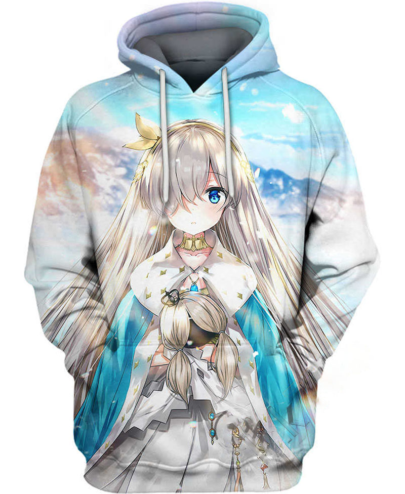 Adorable Girl Hoodie 3D