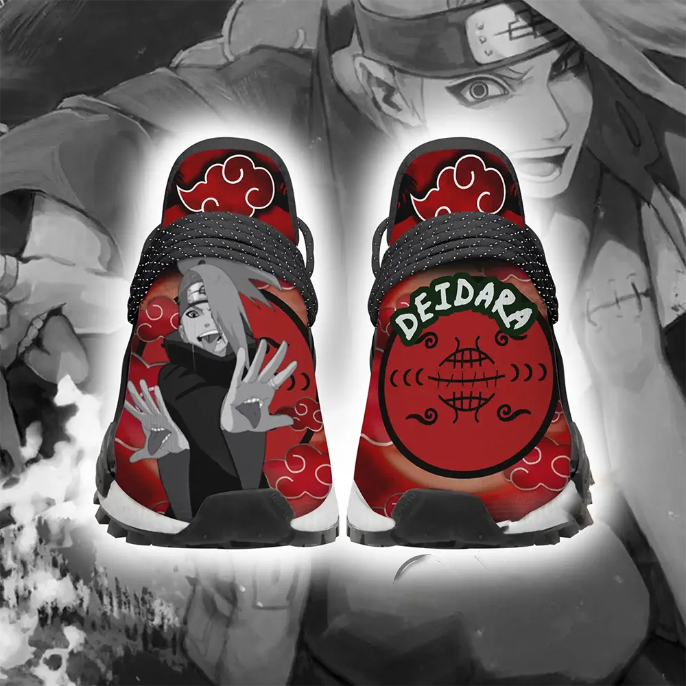 Akatsuki Deidara Costume Naruto Anime Amazon NMD Human Shoes