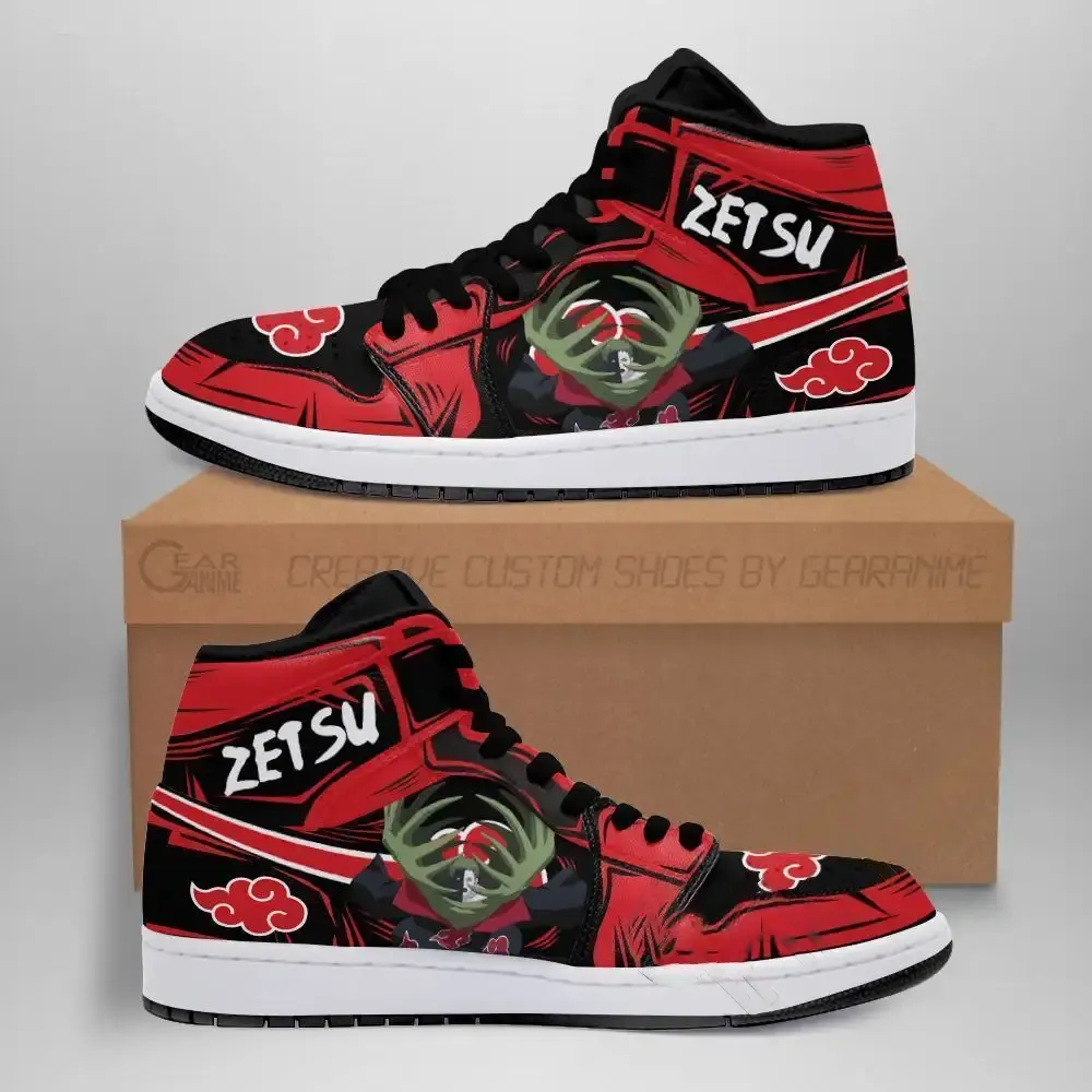 Akatsuki Zetsu Naruto Anime Amazon Air Jordan Shoes