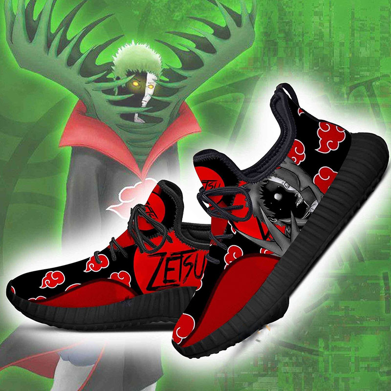 Akatsuki Zetsu Naruto Anime Reze Shoes