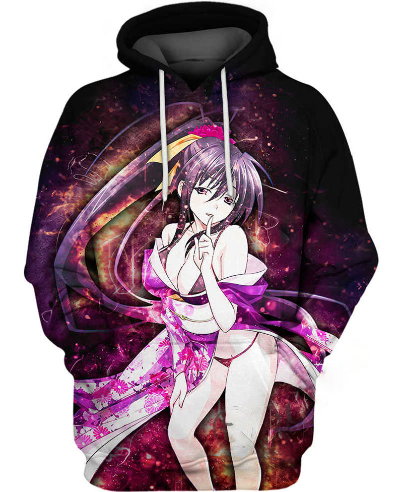 Akeno Himejima Hoodie 3D