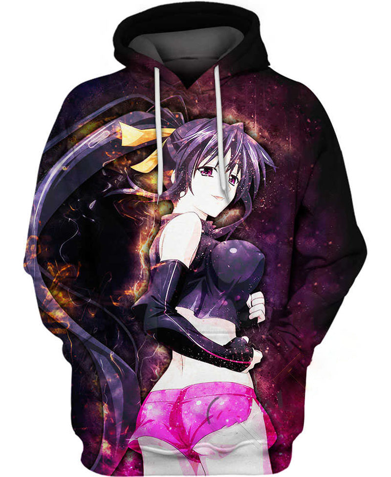 Akeno Himejima Hoodie 3D