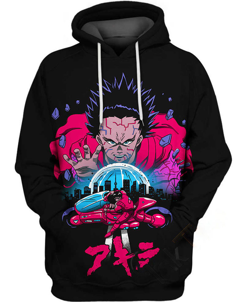 Akira Motorcycle Hoodie 3D