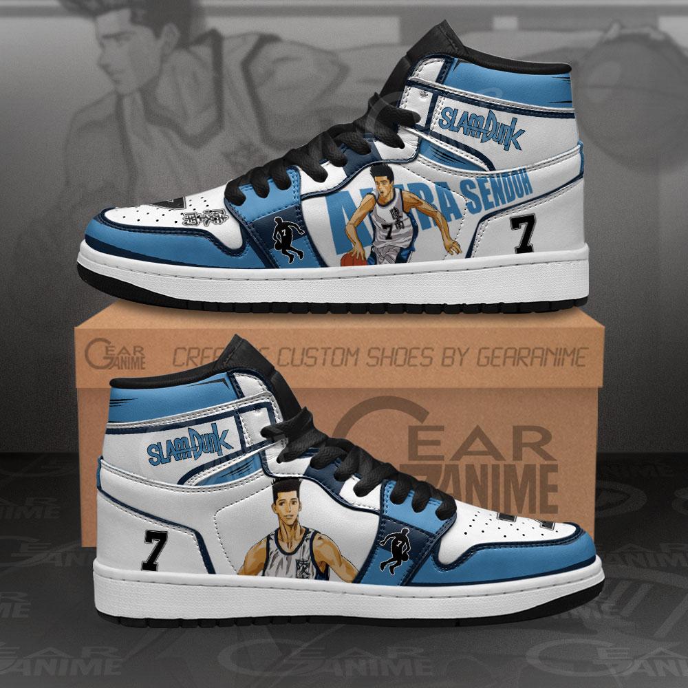 Akira Sendoh Sneakers Slam Dunk Anime Air Jordan Shoes