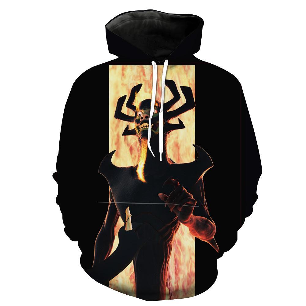 Aku Samurai Jack Apparel Hoodie 3D