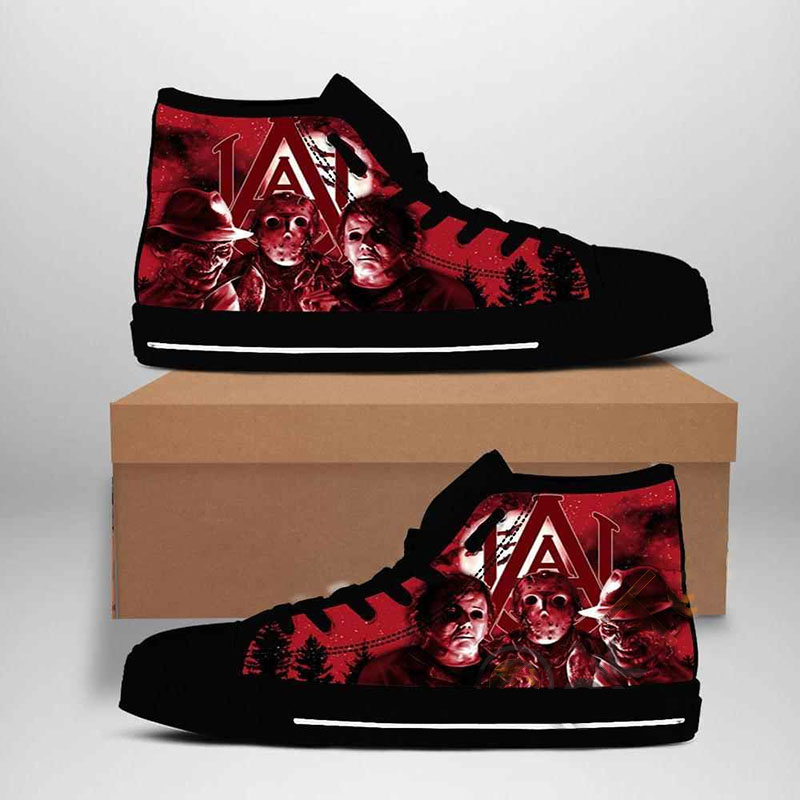 Alabama Am Bulldog Ncaa High Top Shoes