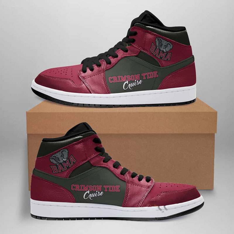 Alabama American Football Custom Air Jordan Shoes