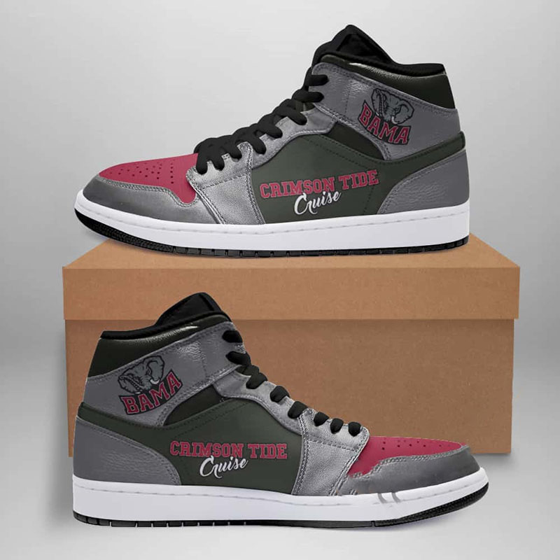 Alabama American Football Custom Air Jordan Shoes