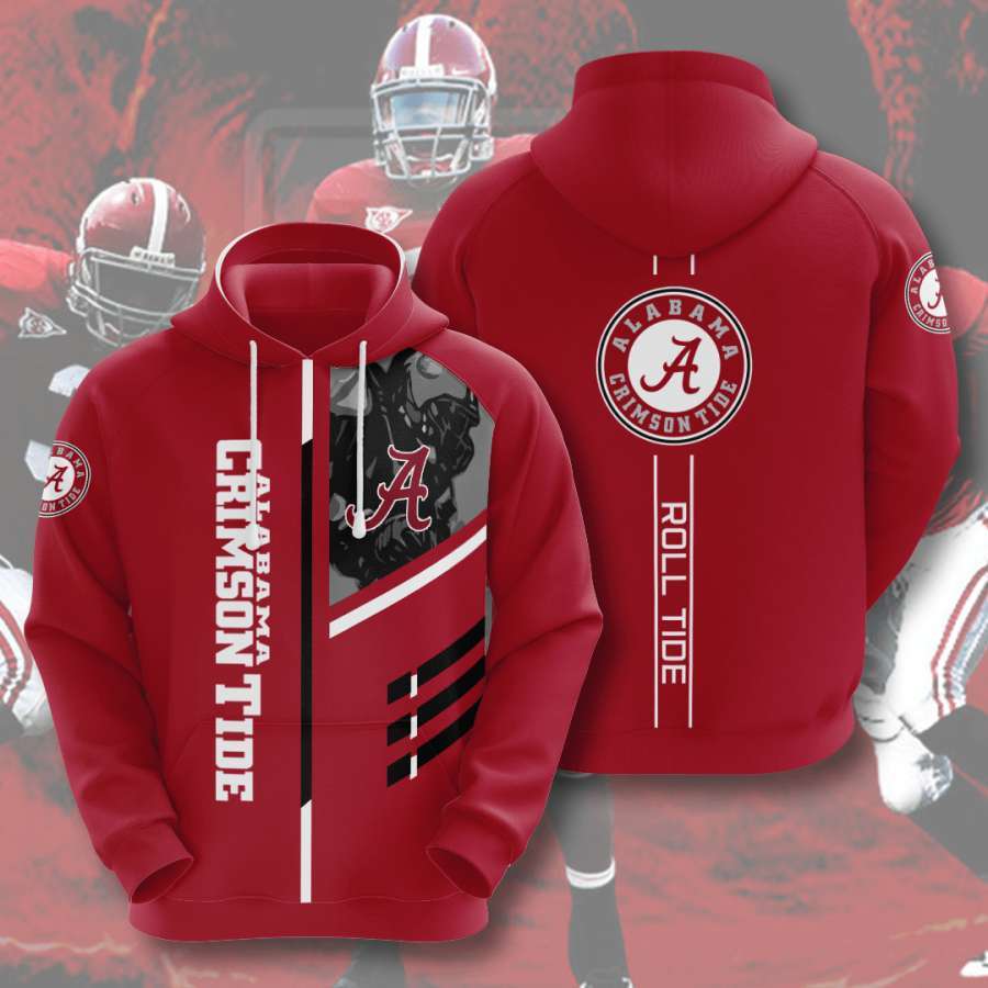 Alabama Crimson Tide Custom Hoodie 3D