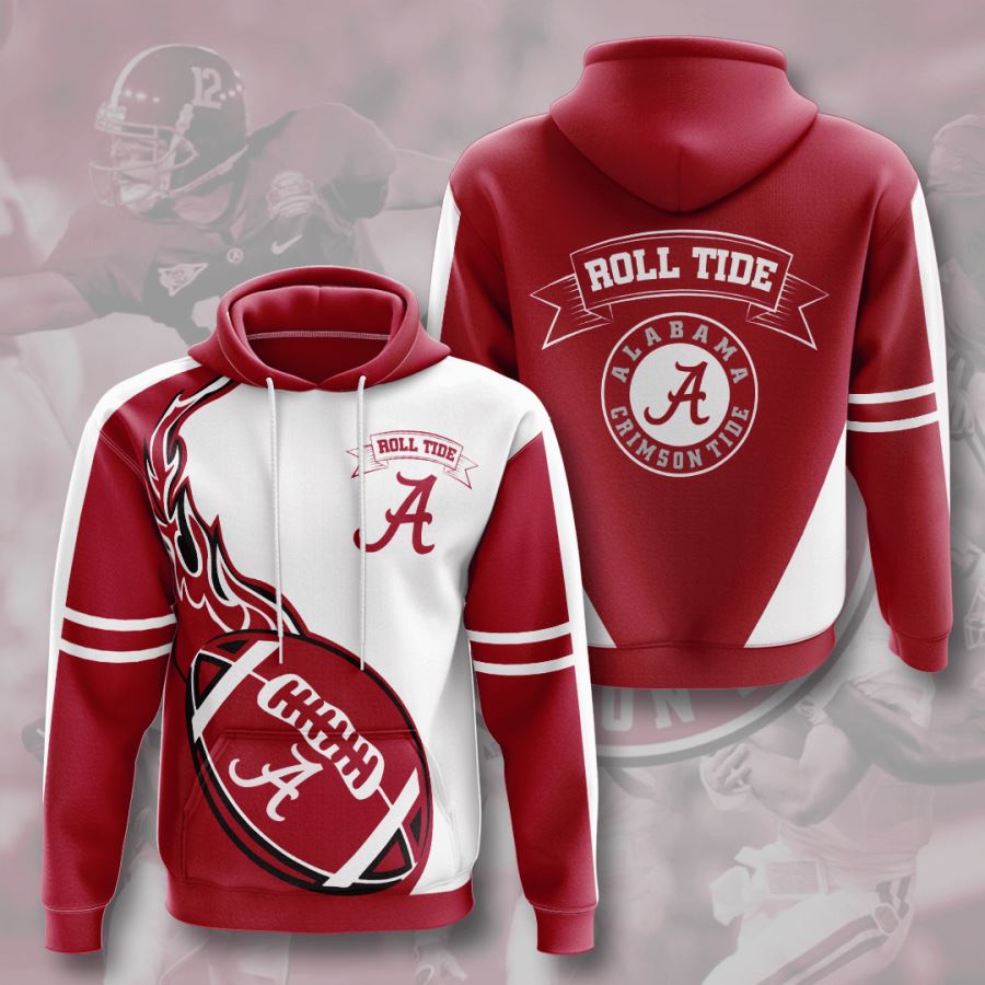 Alabama Crimson Tide Custom Hoodie 3D