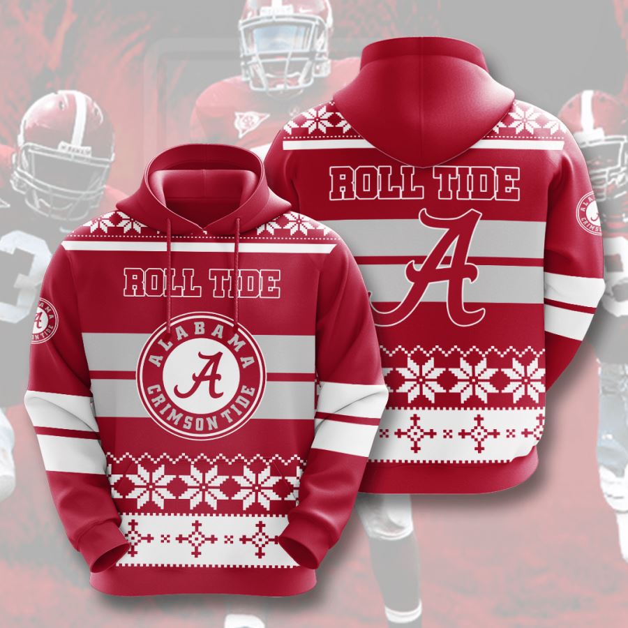 Alabama Crimson Tide Custom Hoodie 3D