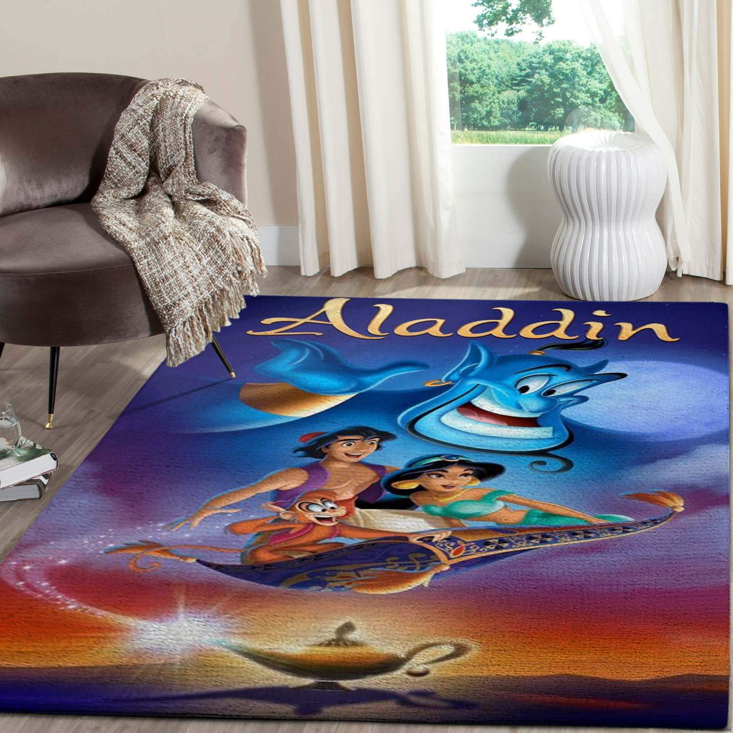 Aladdin & Jasmine Area Limited Edition Rug