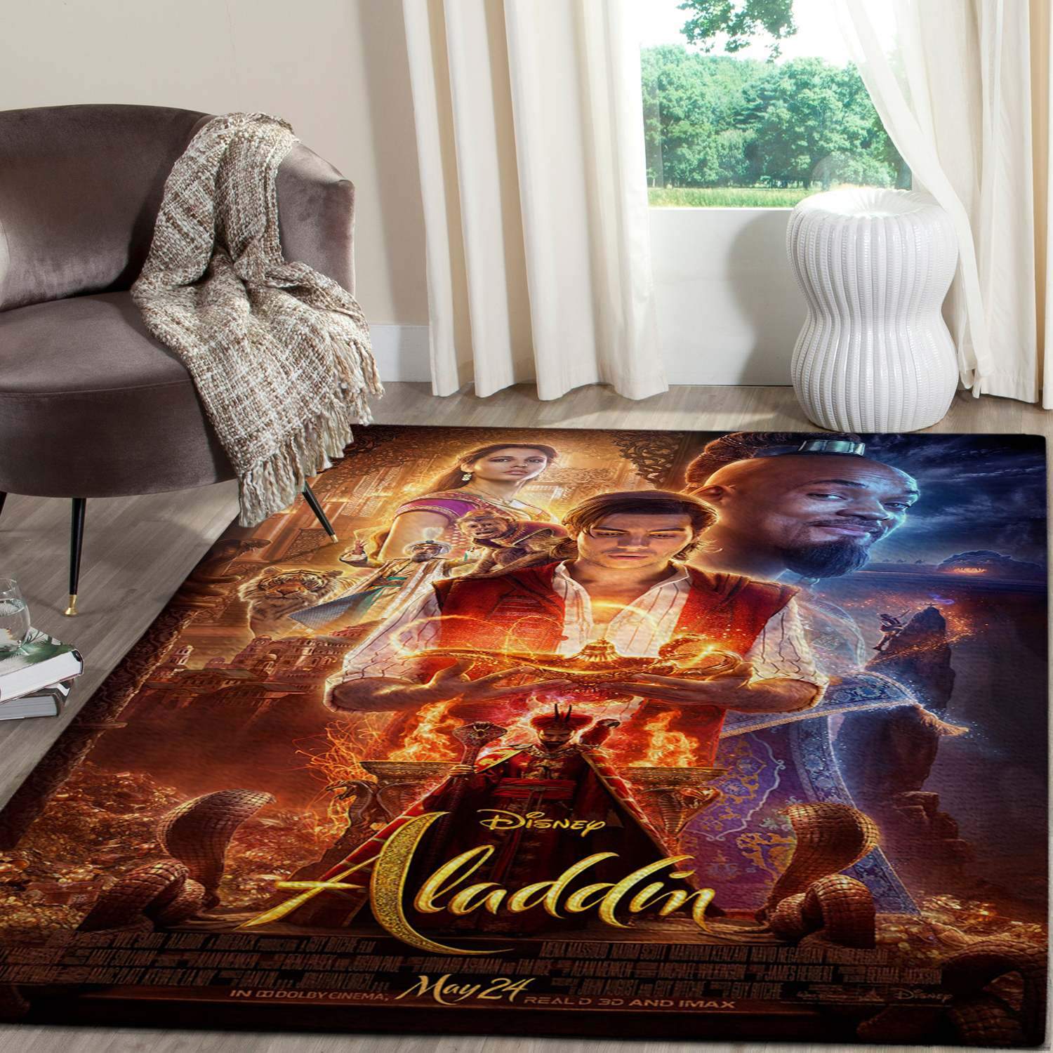 Aladdin & Jasmine Area Limited Edition Rug
