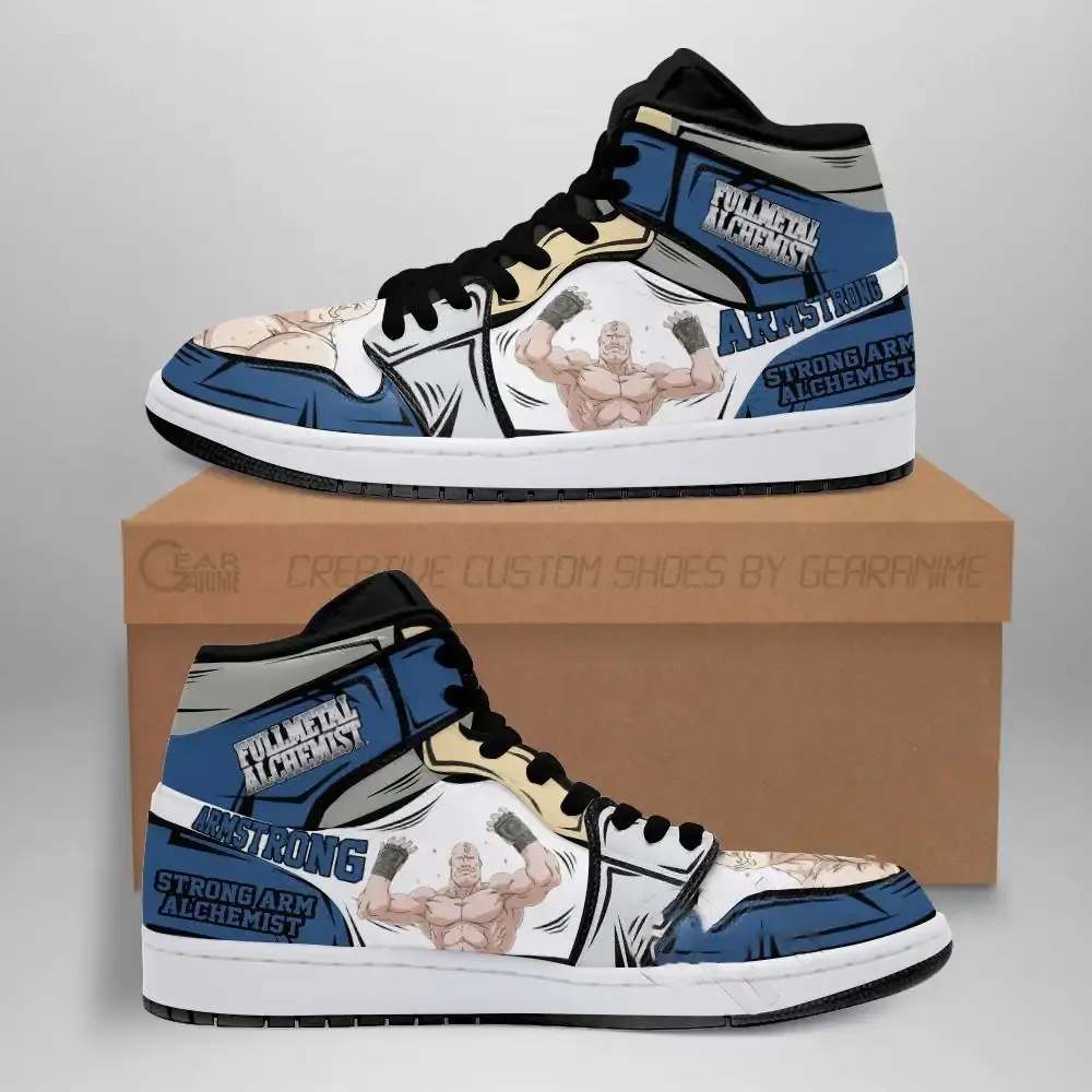 Alex Louis Armstrong Fullmetal Alchemist Anime Amazon Air Jordan Shoes
