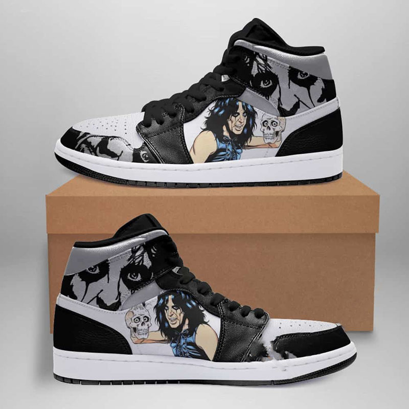 Alice Cooper Custom Air Jordan Shoes