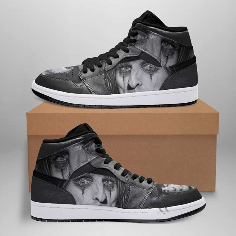 Alice Cooper Custom Air Jordan Shoes