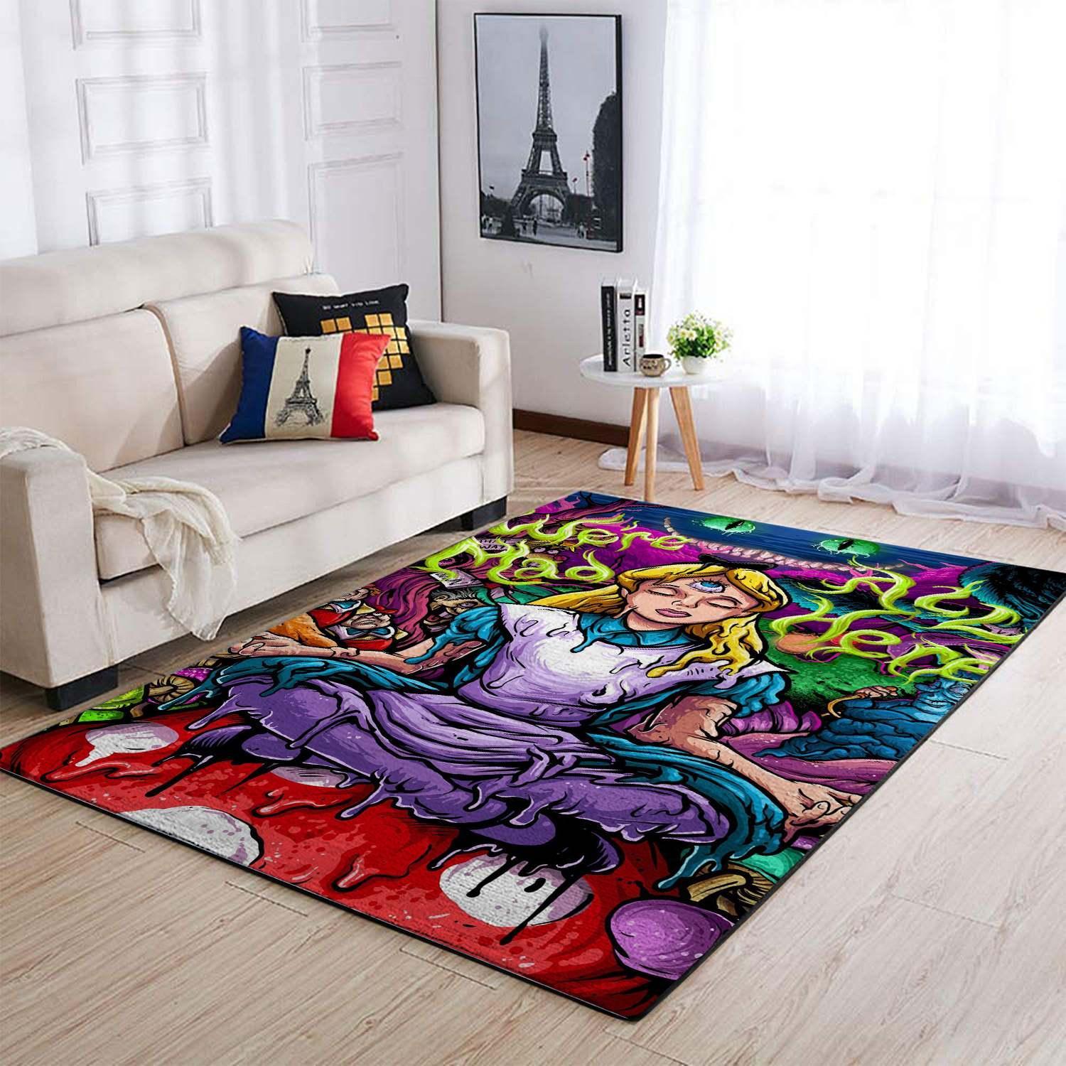 Alice In Wonderland Area Limited Edition Rug