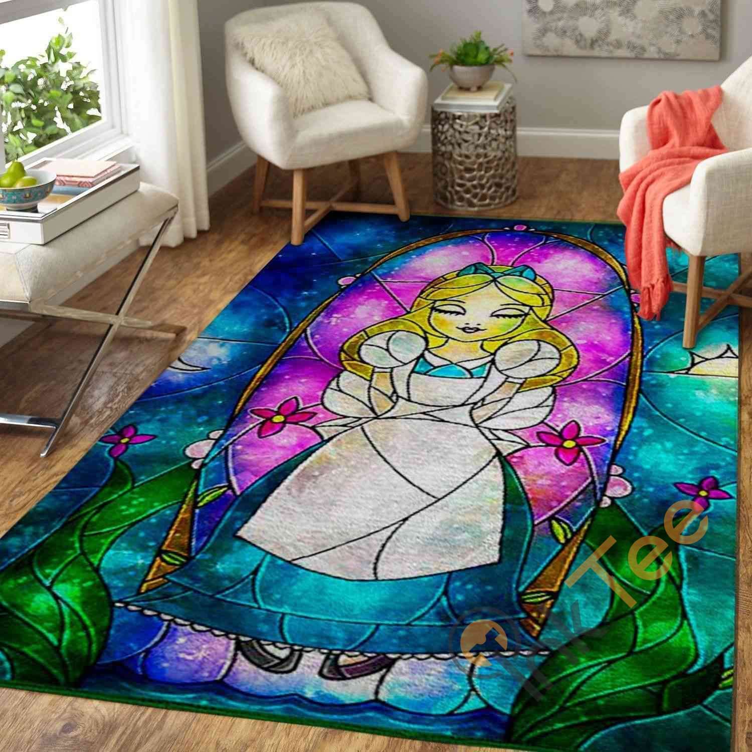 Alice In Wonderland Area Rug