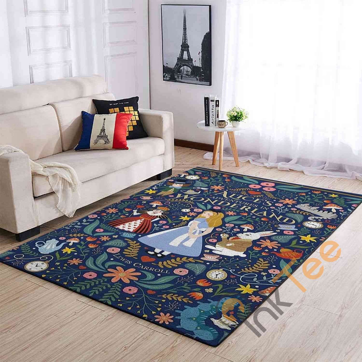 Alice’s Adventures In Wonderland Area Rug