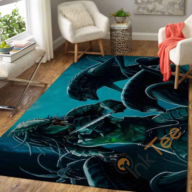 Alien Vs. Predator Area Rug