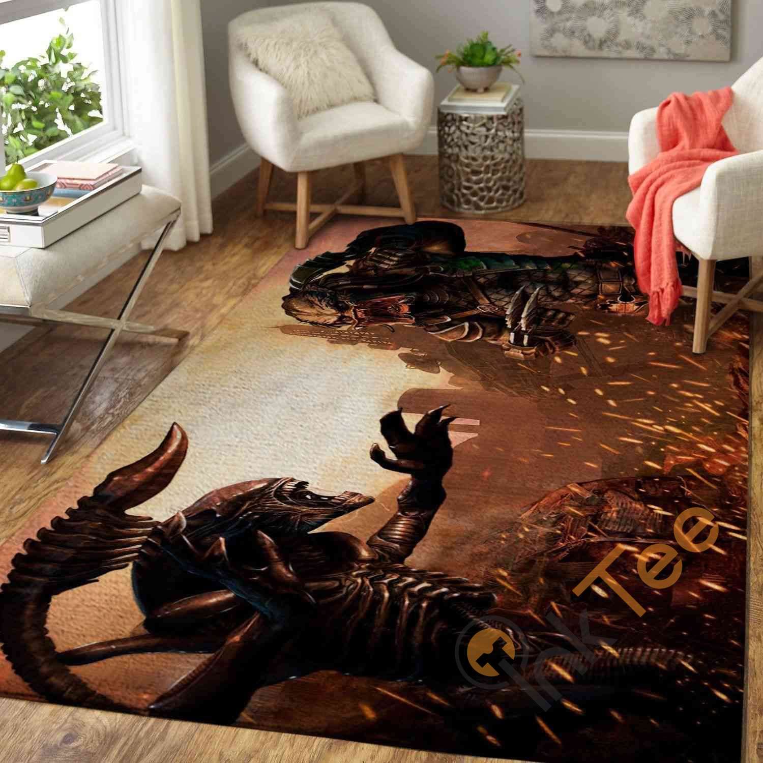 Alien Vs. Predator Area Rug