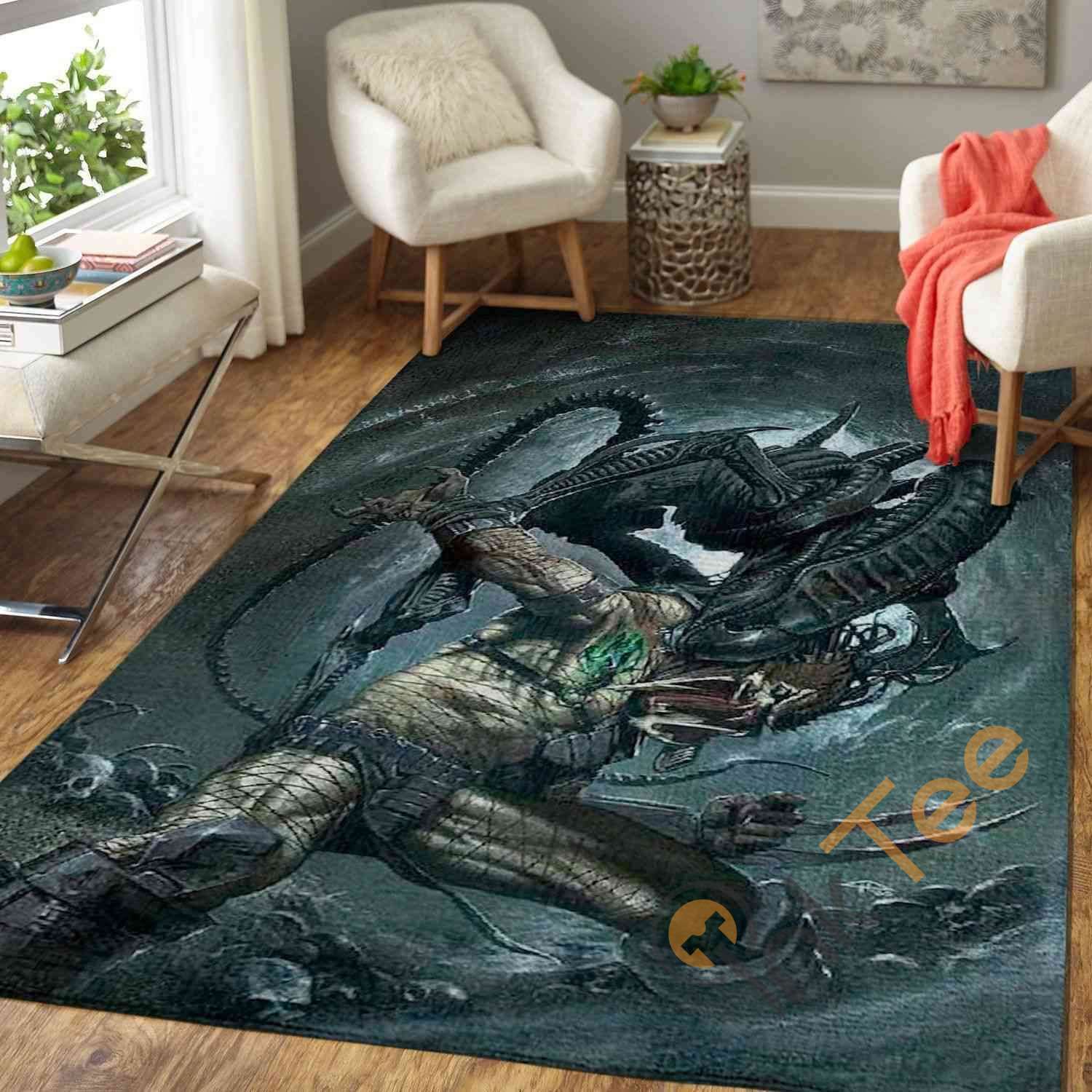 Alien Vs. Predator Area Rug