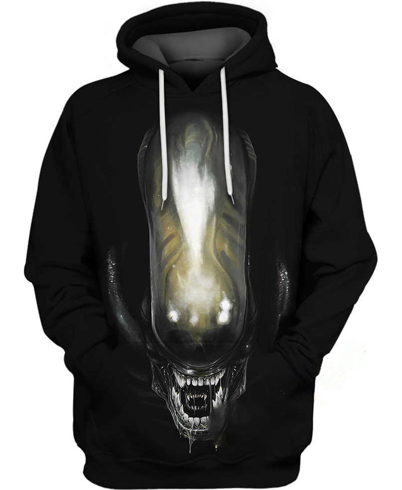 Alien Warrior Hoodie 3D