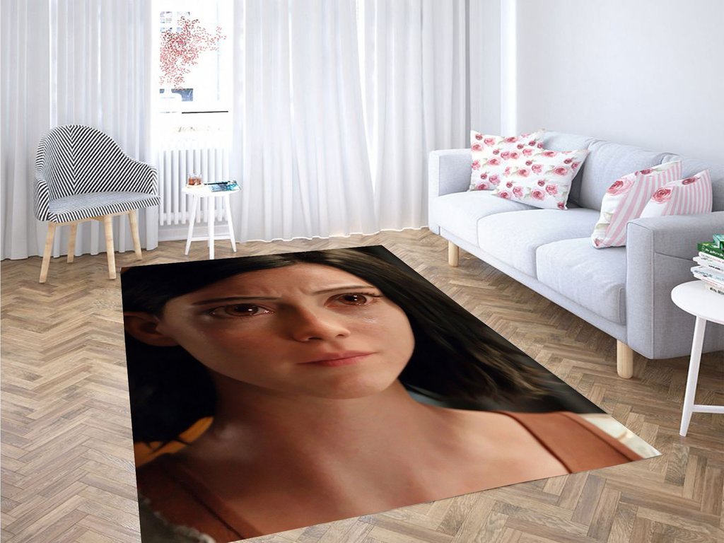 Alita Crying Living Room Modern Carpet Rug