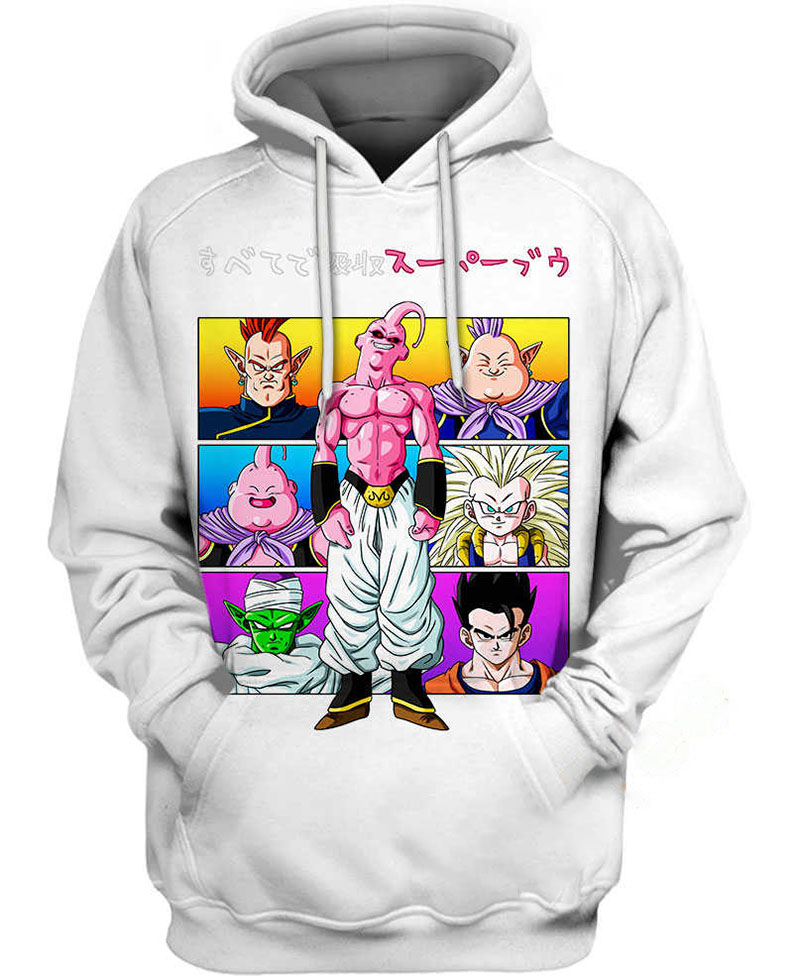 All Absorbed By Buu Hoodie 3D