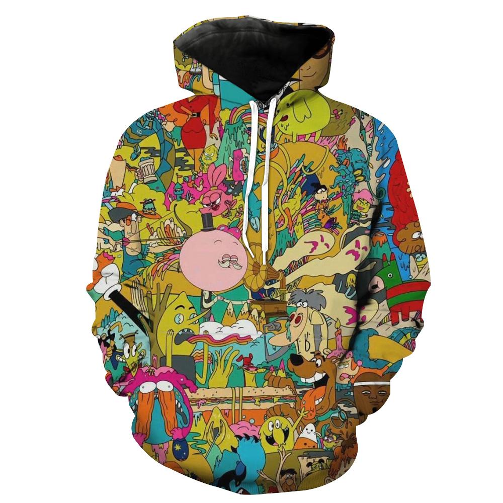 All Character Cartoon Network Cartoon Hoodie 3D