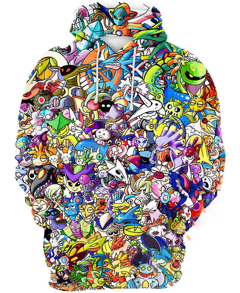 All Hoenn Pokemon Hoodie 3D