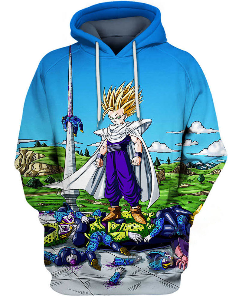 All Kills Of Son Gohan Hoodie 3D