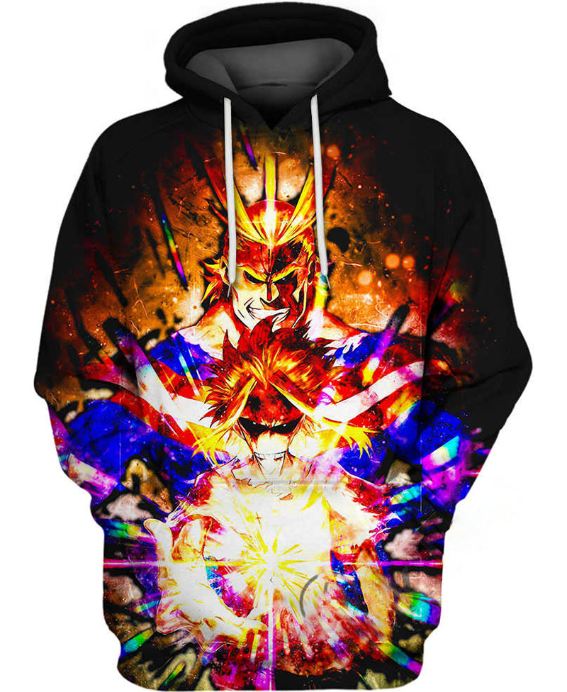 All Might Hoodie 3D
