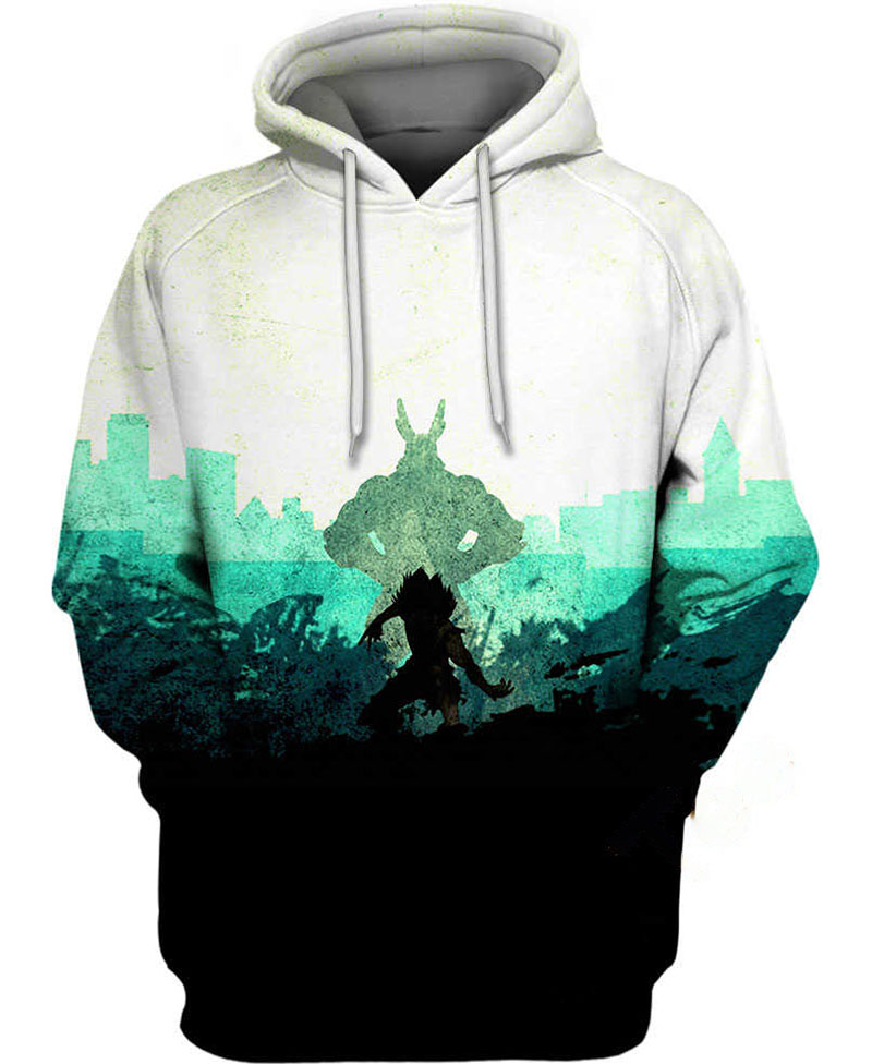 All Might And Midoriya Hoodie 3D