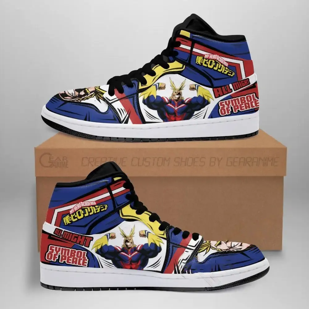 All Might Custom My Hero Academia Anime Amazon Air Jordan Shoes