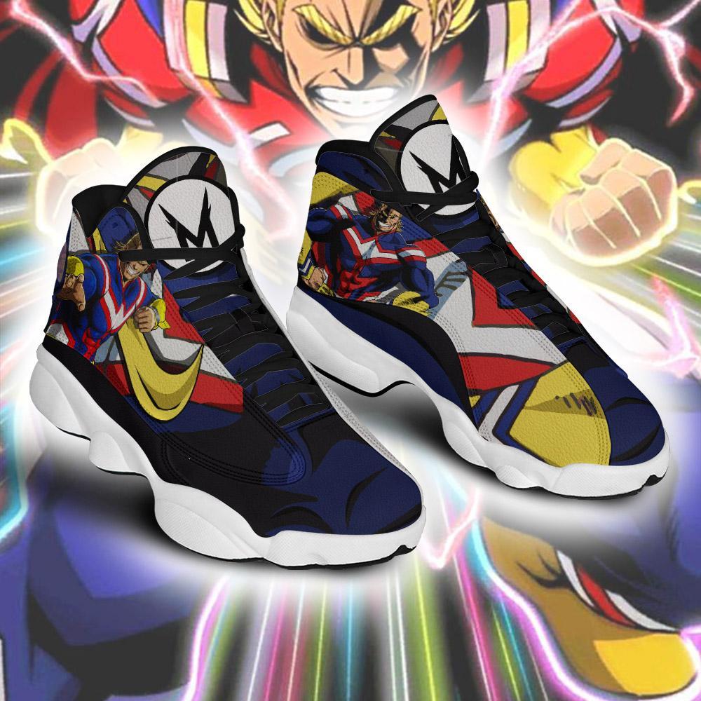 All Might Hero My Hero Academia Anime Air Jordan Shoes