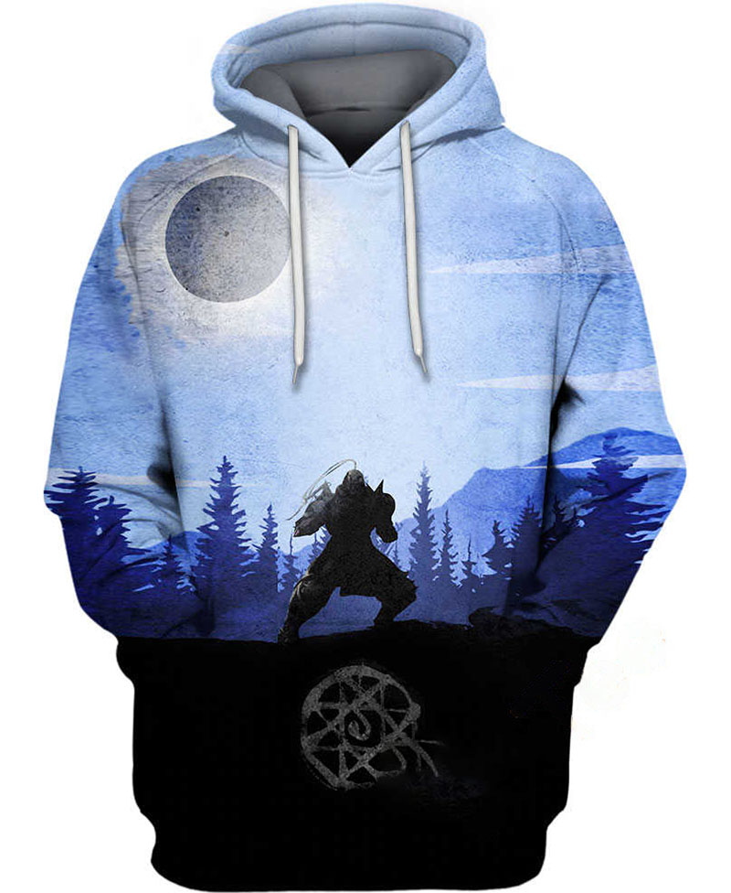Alphonse Elric Hoodie 3D