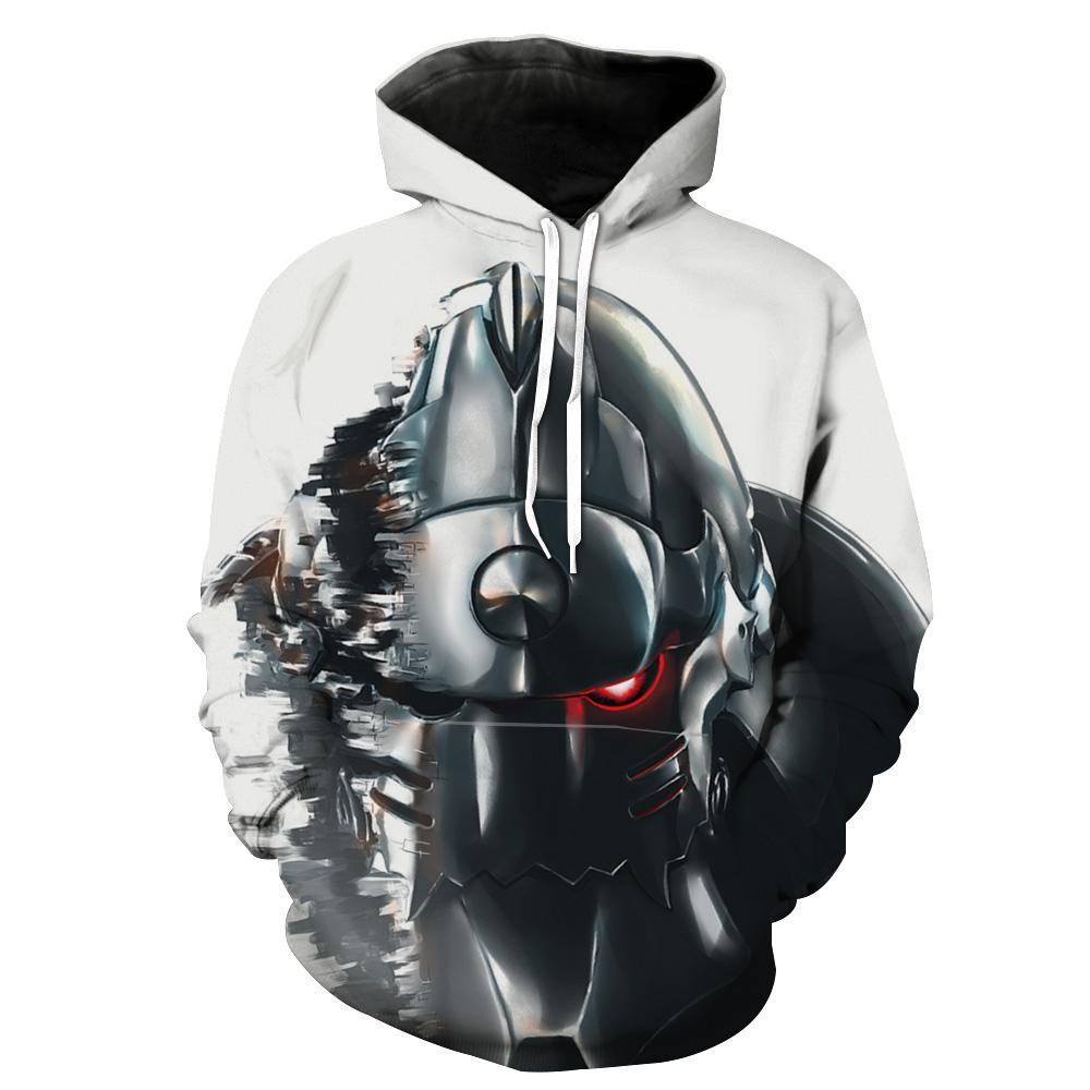 Alphonse Fullmetal Alchemist Al Hoodie 3D
