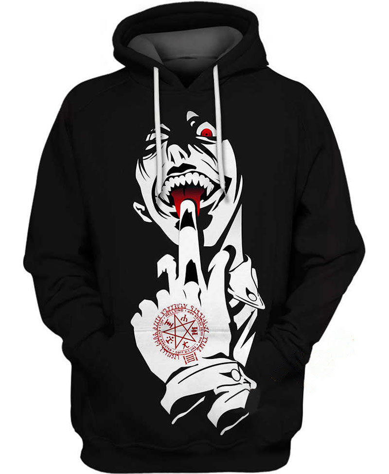 Alucard Hellsing Hoodie 3D