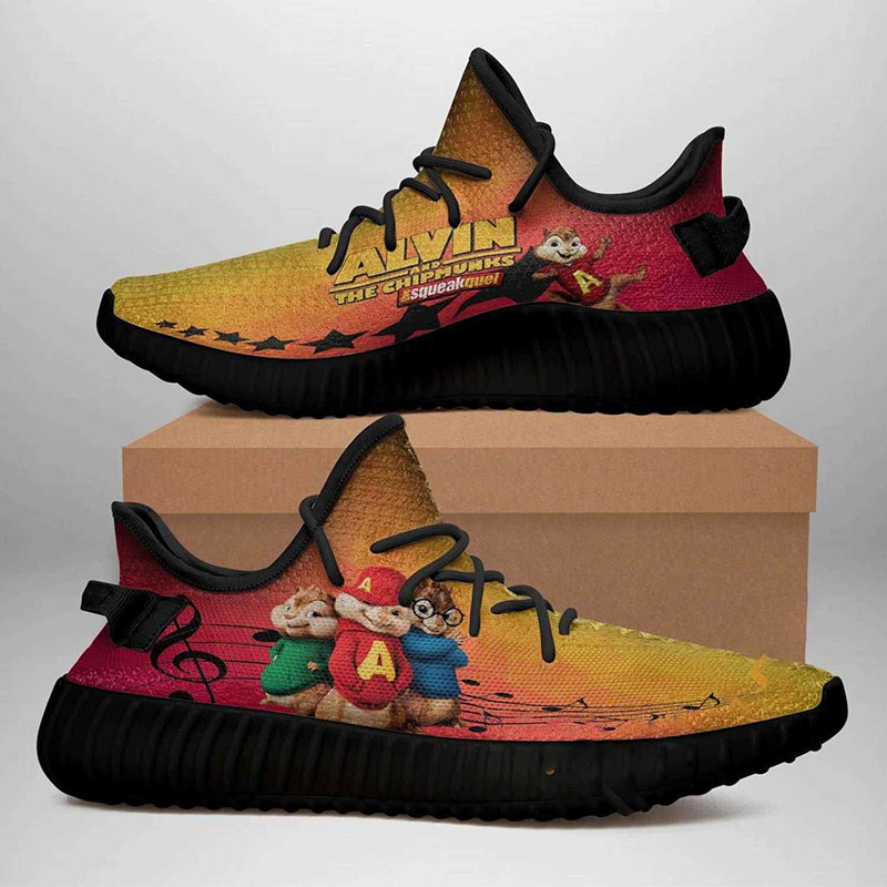 Alvin And The Chipmunks Black Edition Yeezy Boost