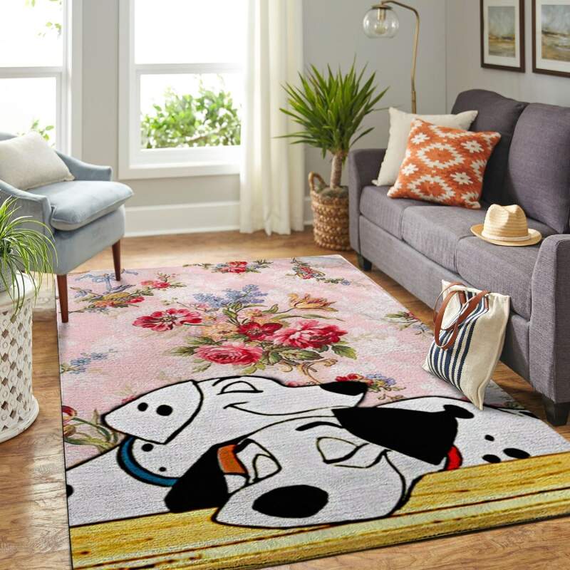Amazon Dalmatians Disney Movie Living Room Area Rug
