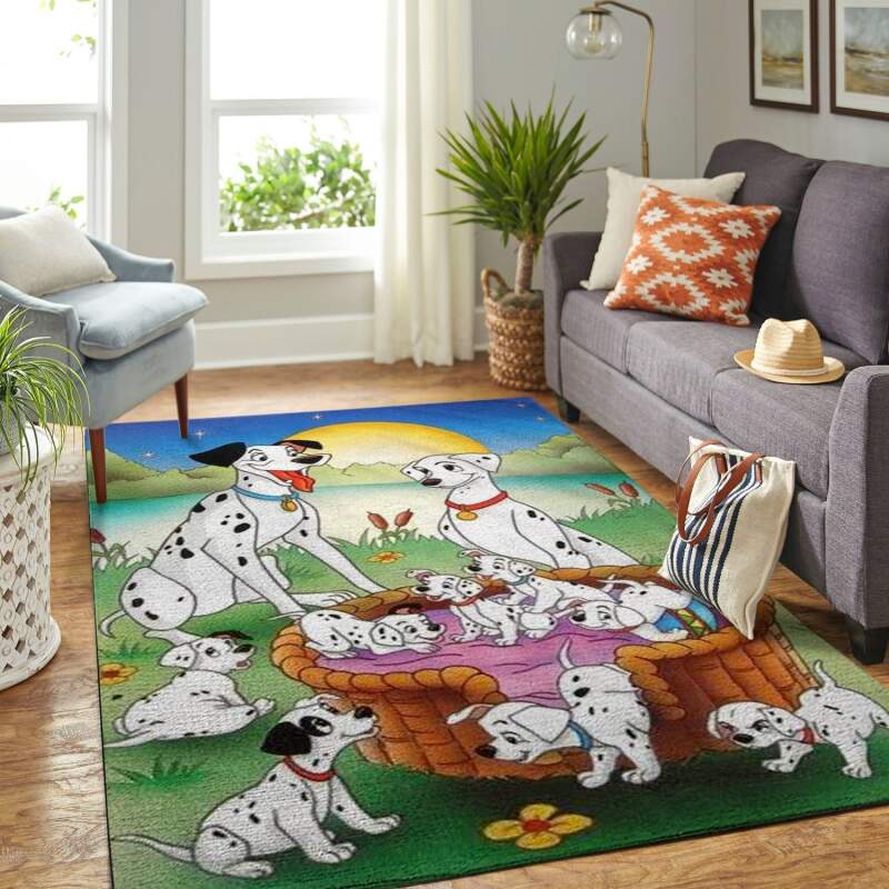 Amazon Dalmatians Disney Movie Living Room Area Rug